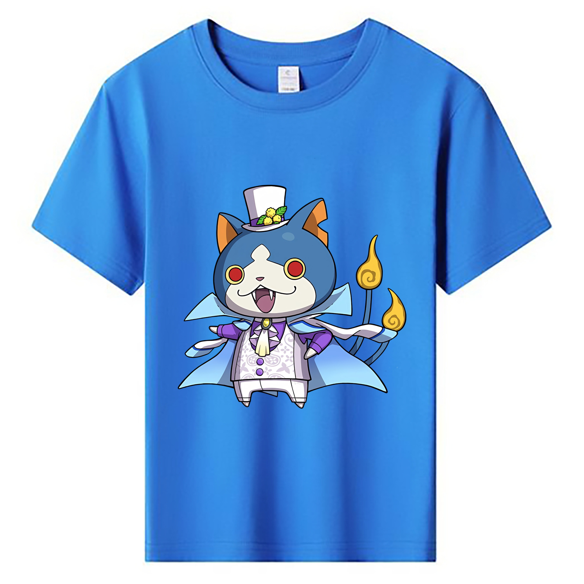 （画像用） 妖怪ウォッチ Yo-kai Watch 綿100％キッズTシャツ（フロントプリント）